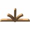 Ekena Millwork Redmond Smooth Timber Gable Bracket, Western Red Cedar, 84"W x 45"H x 5 1/2"D x 5 1/2"F, 13/12 Pitch GBW084X45X0606RED00SWR - alternate 5